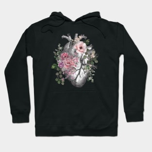 Floral heart 9 Hoodie